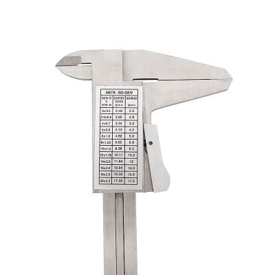 Skjuttmått med snabblås 0-200 x 0,02 mm och skänkellängd 50 mm